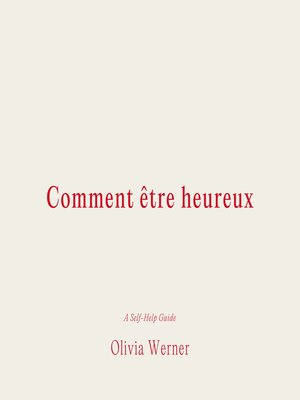 cover image of Comment être heureux